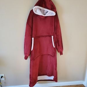 Wearable fleece blanket oversized XL